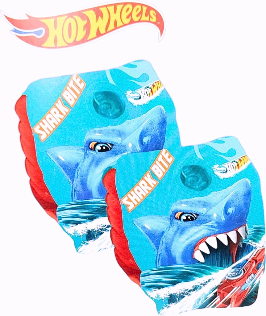Hot Wheels Schwimmflügel - Kinder Schwimmhilfe 3-6 Jahre / 19-30 kg