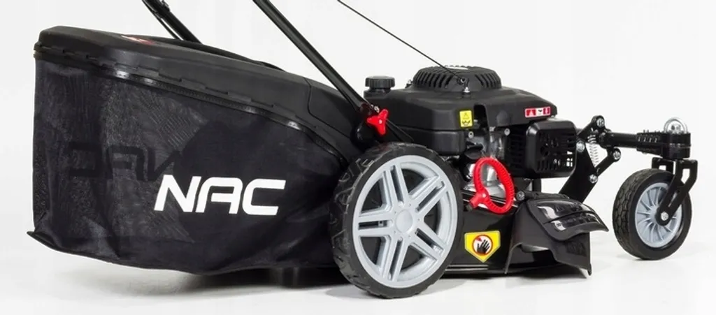 Tondeuse à gazon à essence 50 cm Loncin tractée - Carter Acier 196cc - 3
