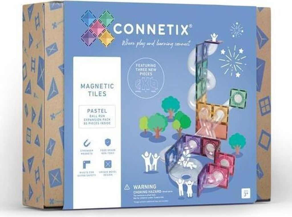 Connetix płytki magnetyczne marmurowy zestaw do rozbudowy Zdjęcie produktu 