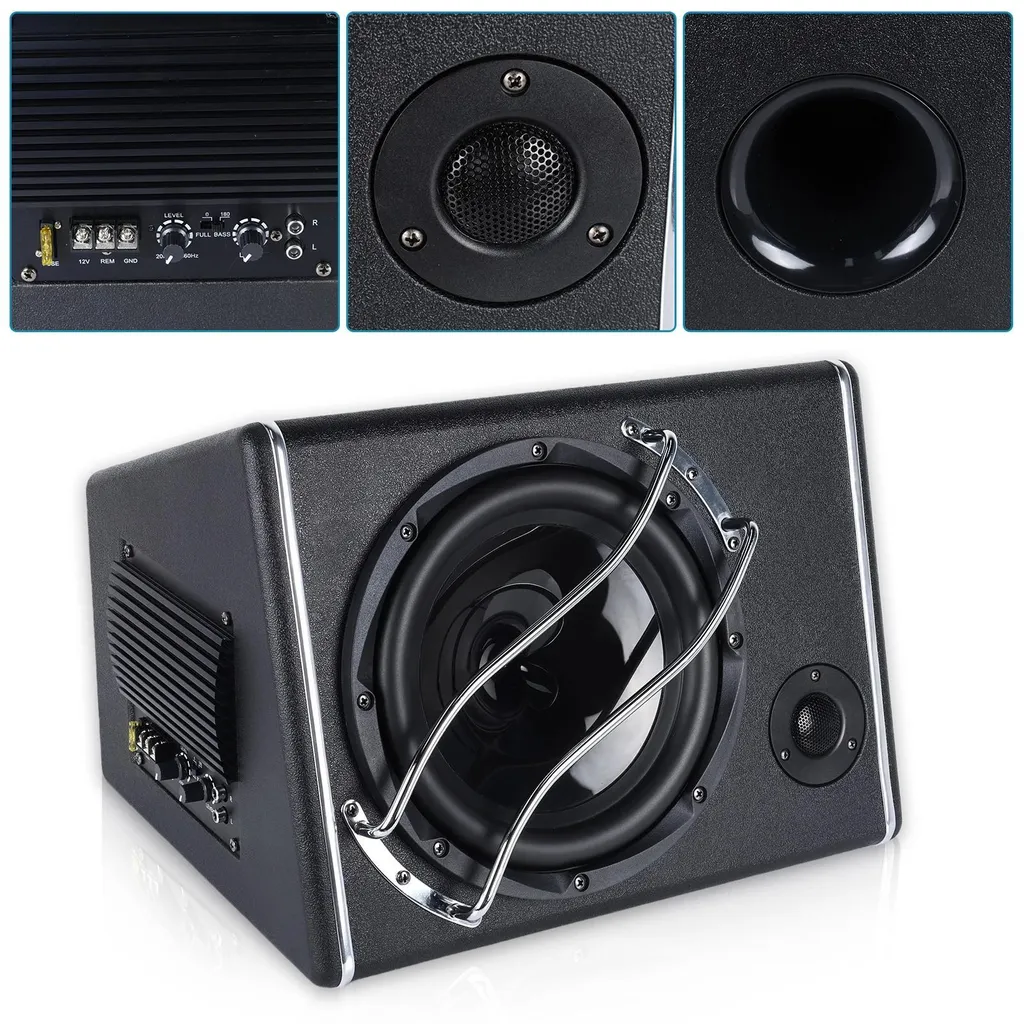 Subwoofer auto et salon 25 cm 3800W idéal pour sono puissante - 4