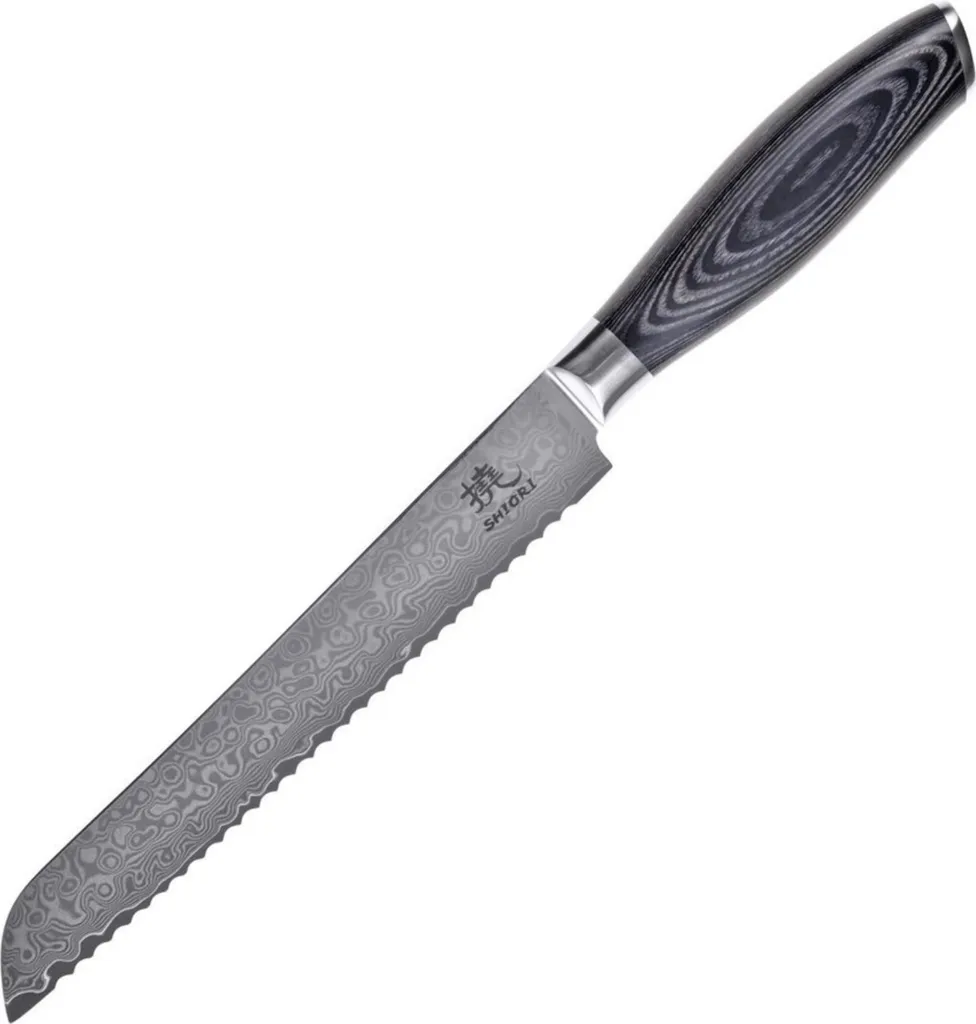 Coltello Pane Shiori KuroSurai | La Tradizione Giapponese in Tavola