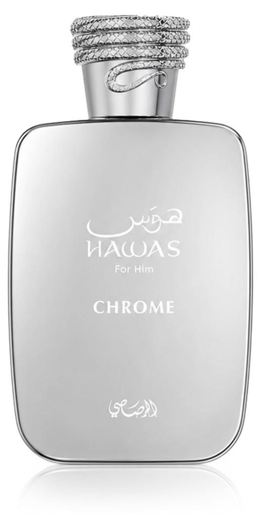 Rasasi Hawas For Him, Eau de Parfum Chrome, 100 ml Immagine del prodotto 