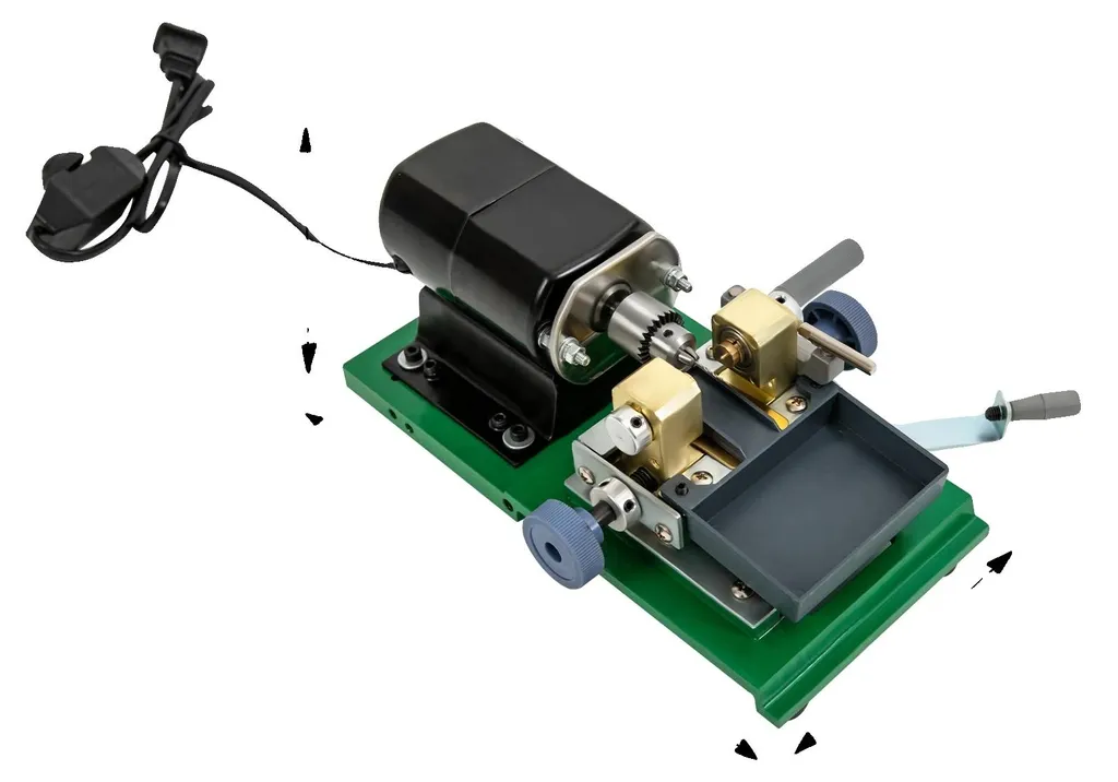 Perceuse rotative haute puissance verte réglable pour gravure et perçage