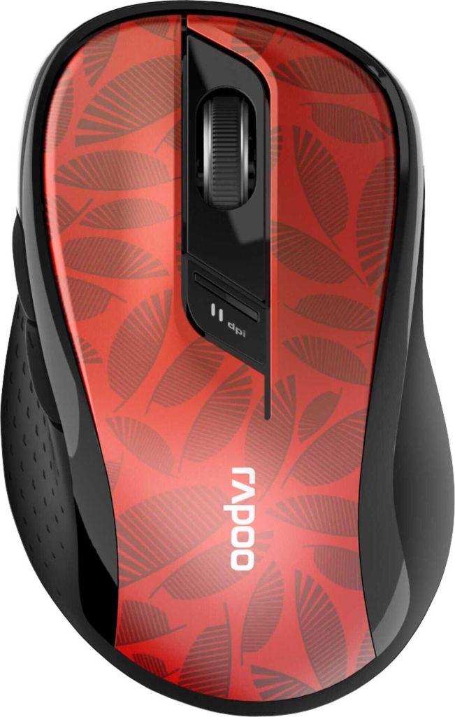Tmavě červená vícerežimová bezdrátová myš Rapoo M500 Obrázek produktu 