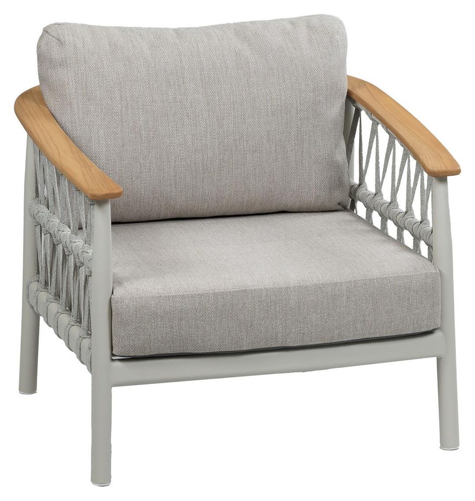 Lounge-Sessel Capri | Natur & Creme | 2er Set