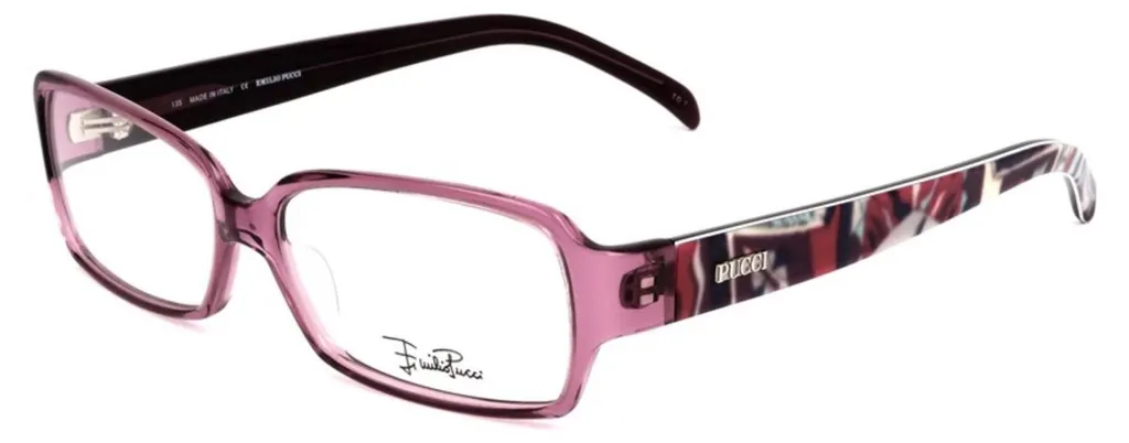 Lunettes de vue Emilio Pucci EP265250053 de forme rectangulaire