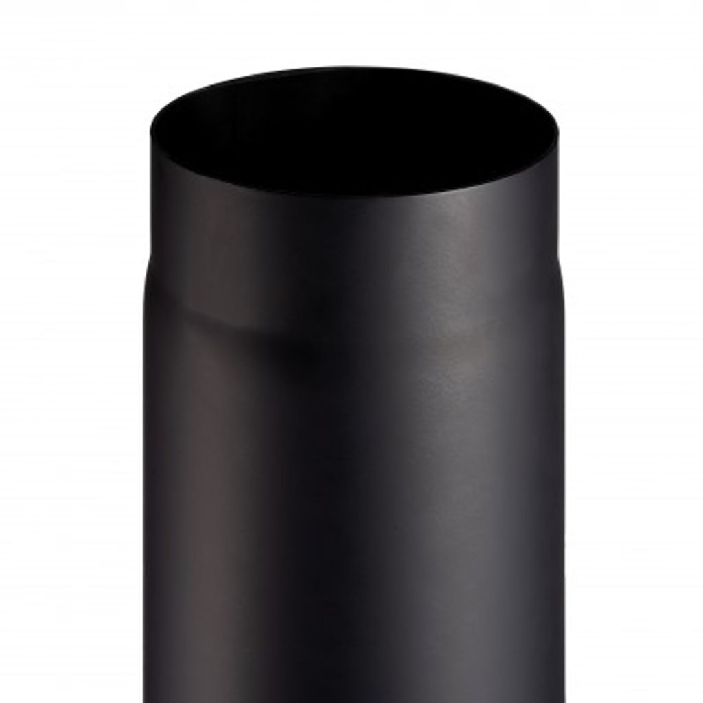 Ø 150 mm - Ofenrohr Blindkappe Schwarz