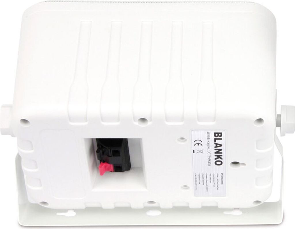Dynavox LS-5L3 mini stereo Lautsprecher Paar Weiß Produktbild 2