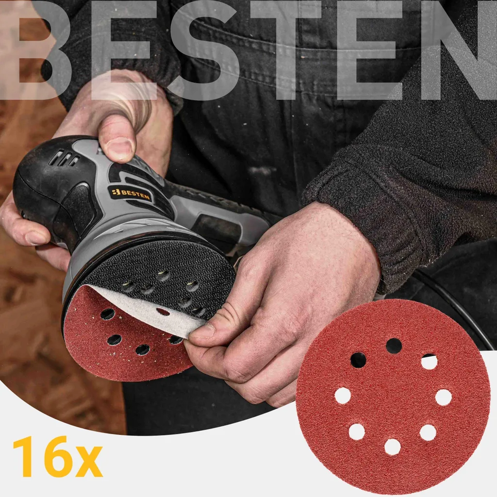 Levigatrice Orbitale 400W Velocità Variabile - Risultati Professionali - 12