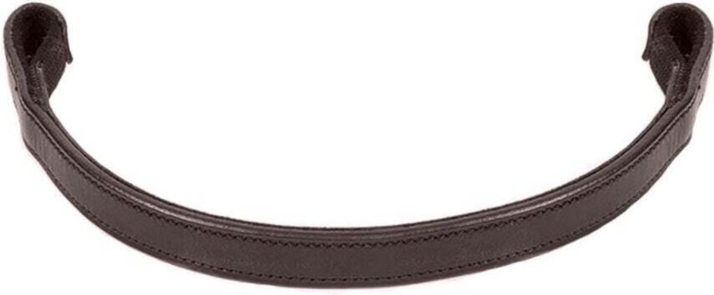 Aviemore - Pferde-Stirnriemen, Unifarben, Leder ER500 (Pony) (Braun)