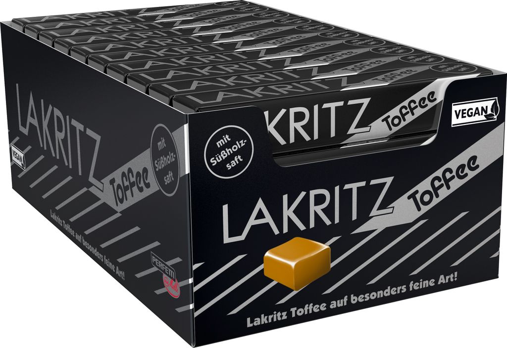 Toffee Lakritz vegan 41g Produktbild 