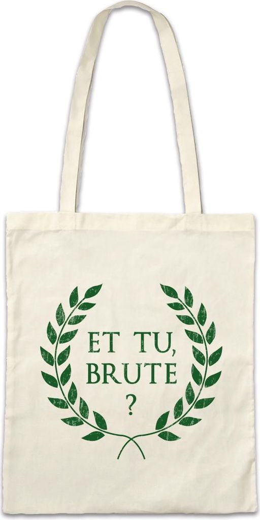 Urban Backwoods Et Tu Brute, Stofftasche, Farbe: Beige