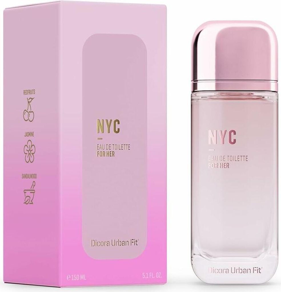 Parfum pour femme Dicora Urban Fit NYC EDT 150 ml Image du produit 
