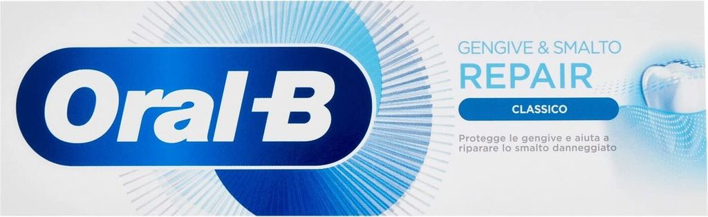 Oral B Classic Zahnpasta fü r die Wiederherstellung von Zahnfleisch und Zahnschmelz 75Ml