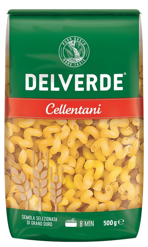 Delverde Cellentani Semola Selezionata di Grano Duro Pasta Immagine del prodotto 