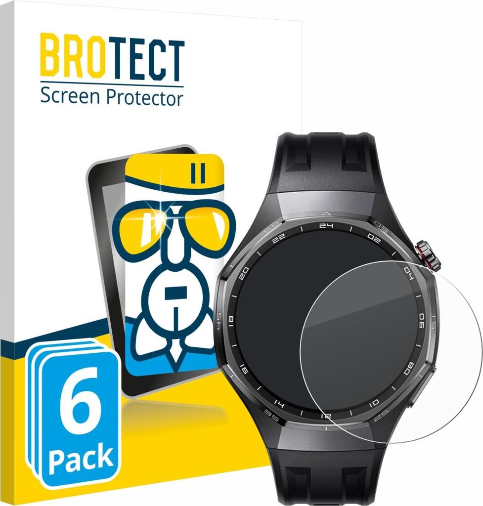 6x BROTECT Schutzglas für Huawei Watch GT 6 / 6 Pro / 7 / 7 Produktbild 
