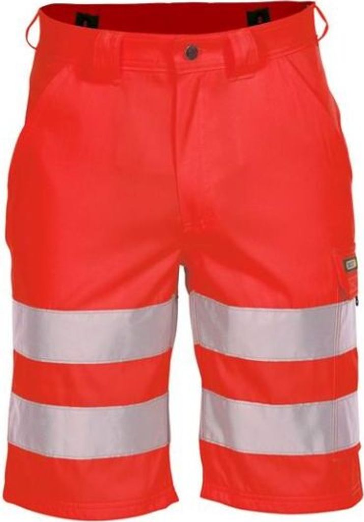 DASSY Idaho Warnschutz-Shorts Neonrot 53