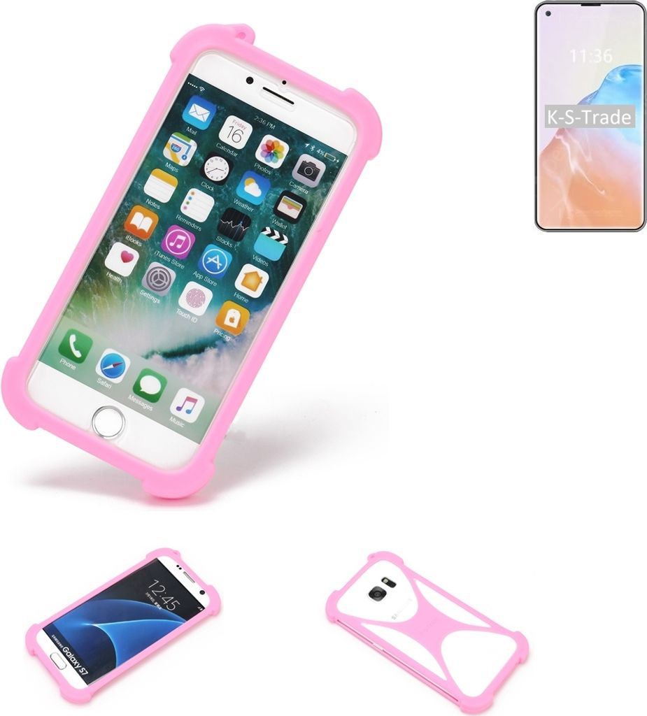 K-S-Trade Handy Hülle kompatibel mit Cubot X30 Schutz Hülle Bumper Silikon Schutz Hülle Cover Case Silikoncase Silikonbumper TPU Softcase