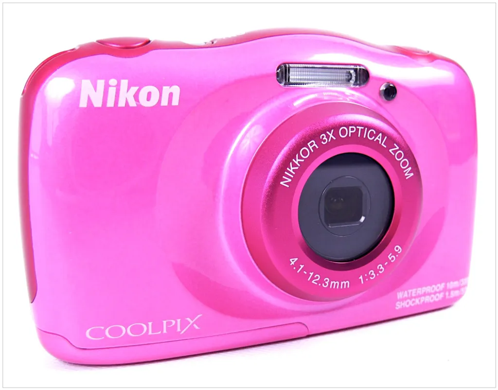 Nikon COOLPIX S33 Rose : Fini les Photos Floues avec cet Appareil 13,2 MP