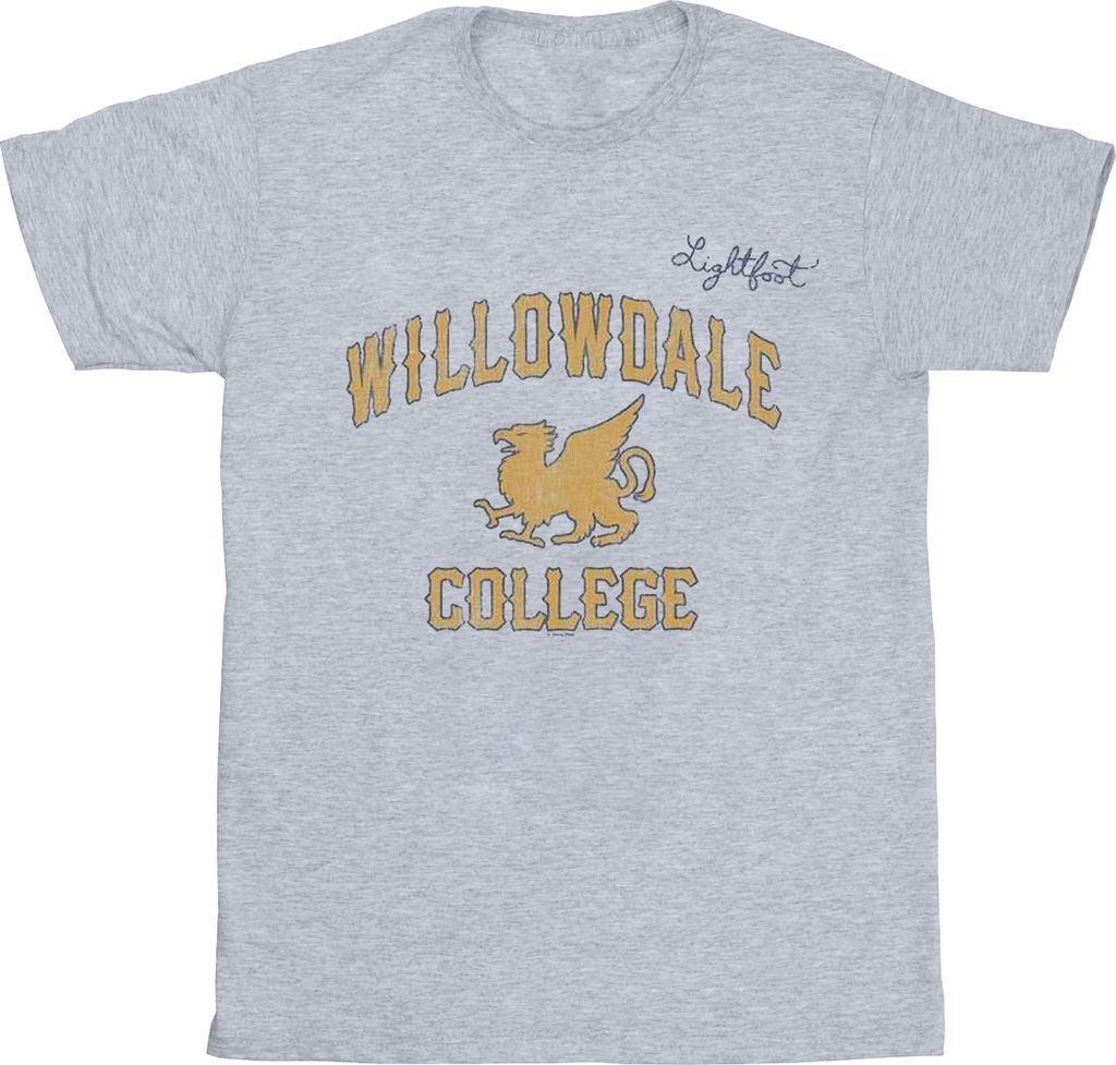 Disney - "Onward Willowdale College" T-Shirt für Damen BI42374 (L) (Grau)