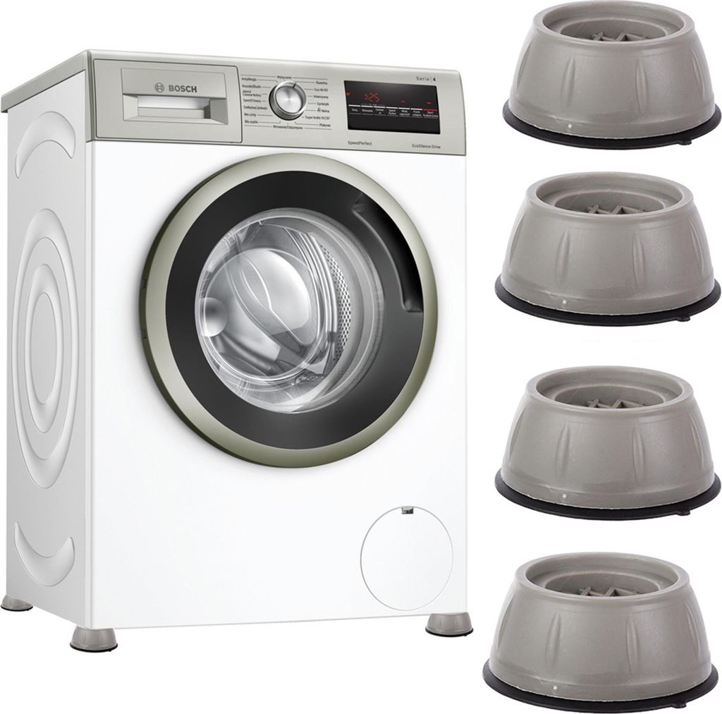 4x Vibrationsdämpfer Waschmaschine Anti-Vibration Produktbild 