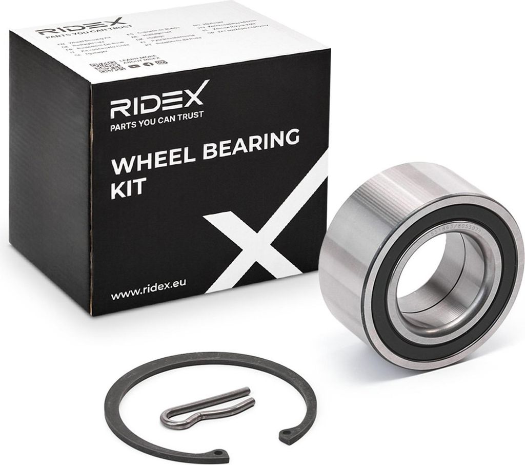 RIDEX Radlagersatz Vorne passend für PEUGEOT 607 (9D, 9U) 84,065mm 654W0106