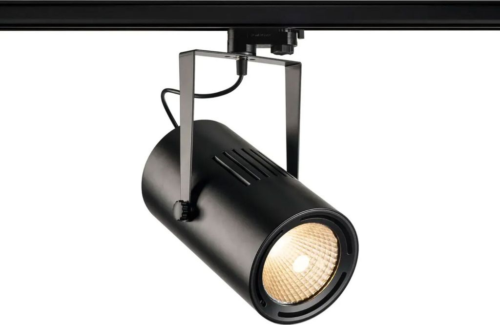 SLV 3-Phasen LED Strahler Euro Spot Track schwarz 61W Produktbild 
