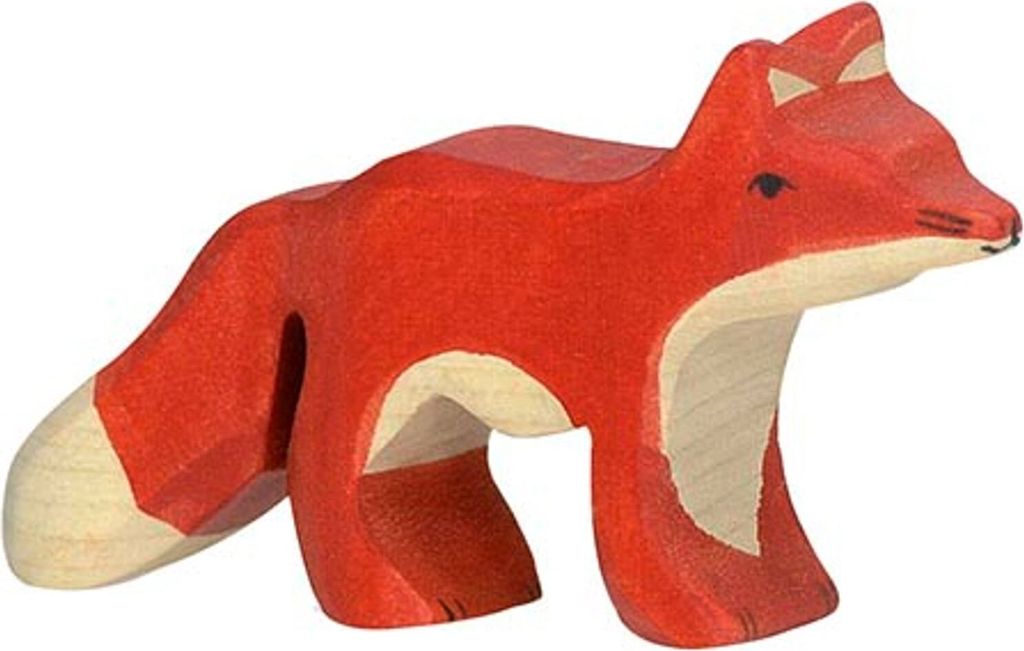 Holztiger 80096 Fuchs, klein, rot Produktbild 