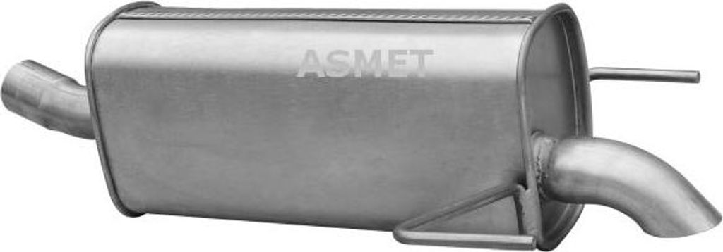 ASMET 5184 Endschalldämpfer OE 5852466 kompatibel mit Astra H