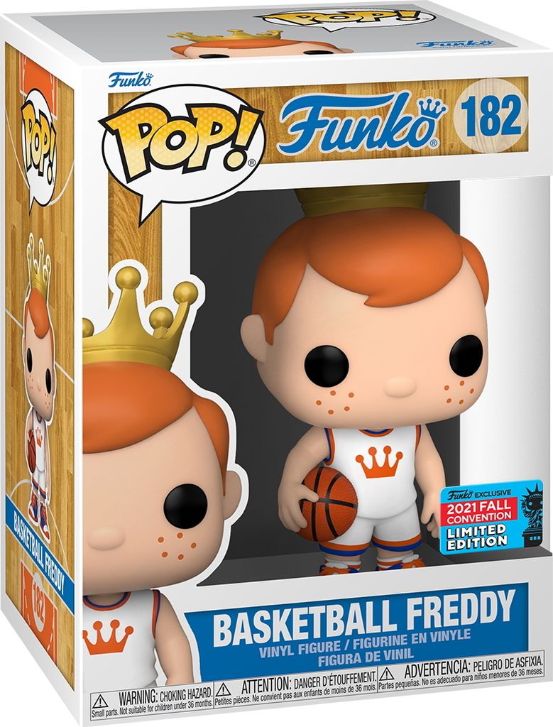 Basketball Freddy 182 2021 Fall Convention Limited Edition - Funko Pop! - Vinyl Figur