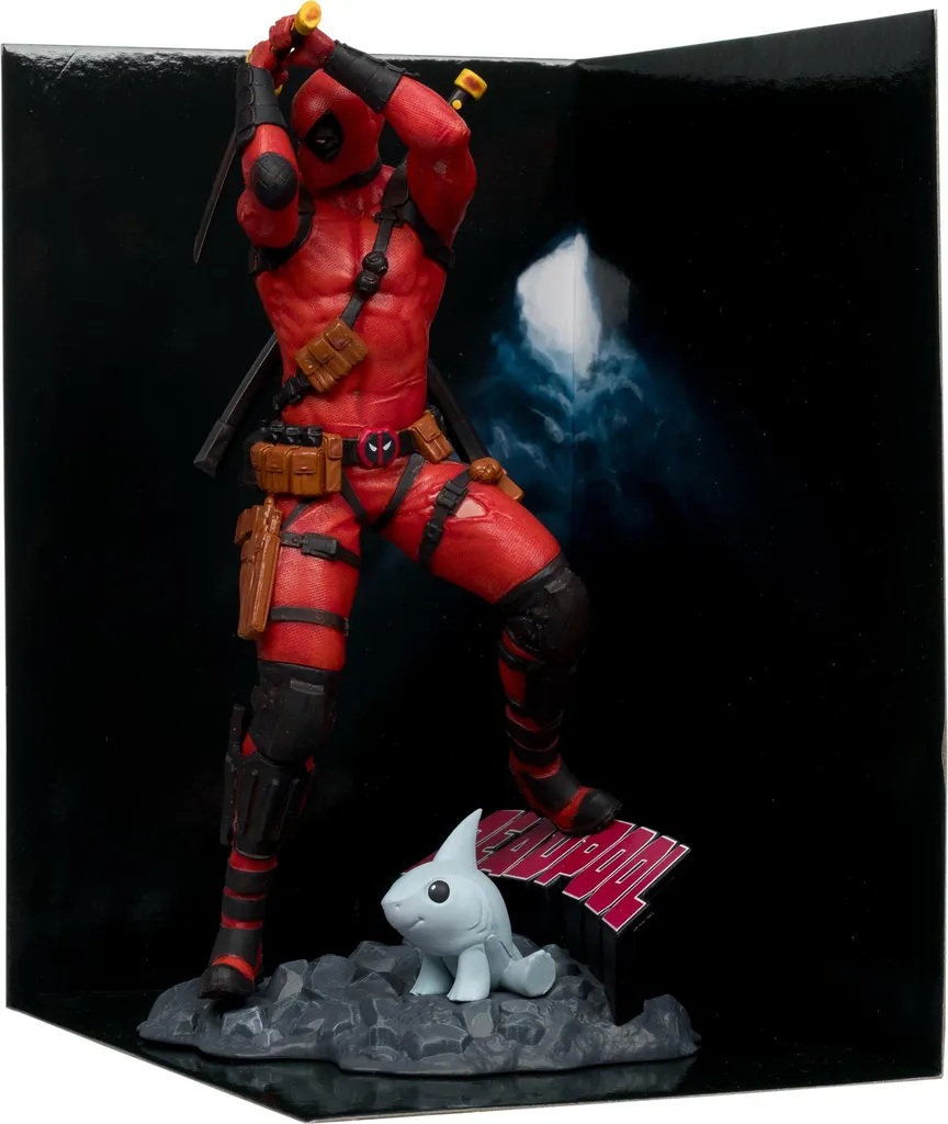 McFarlane 14822 Marvel Deadpool Figurine de Collection Échelle 1:10
