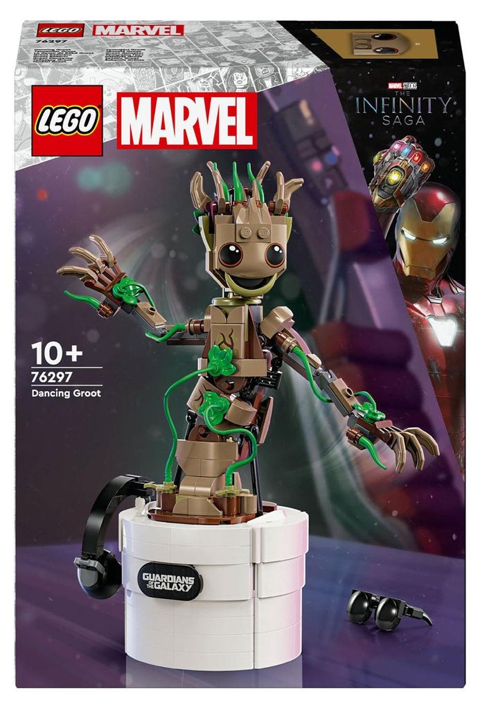 LEGO Tancujúci Groot, Stavebnica, 10 rok / roky, Plast, 459 Obrázok produktu 