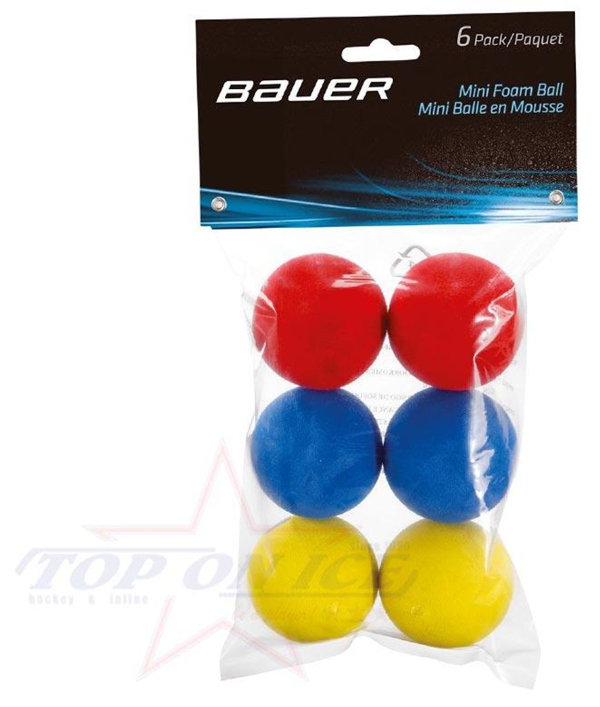 Bauer Hockey Mini Foam Balle de hockey 6 unités Multicolore Image du produit 