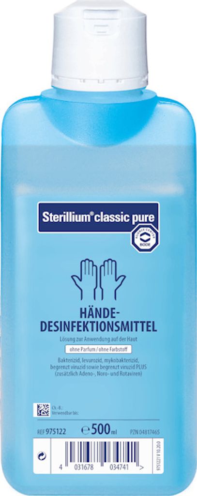 Schülke Desderman Händedesinfektionsmittel, Noroviren, 500 Produktbild 