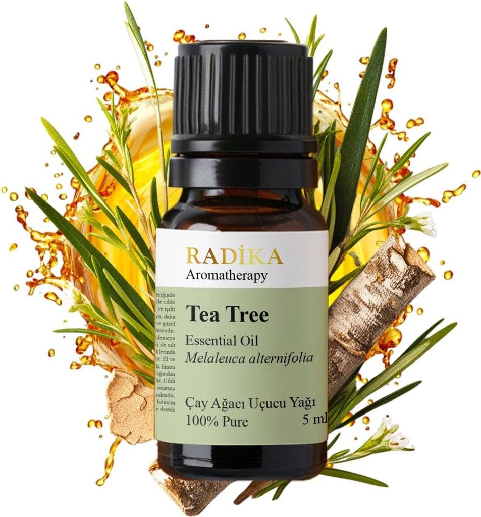 Teebaumöl, ätherisches Öl, 100% Rein, BIO, natürlich, 10 ml