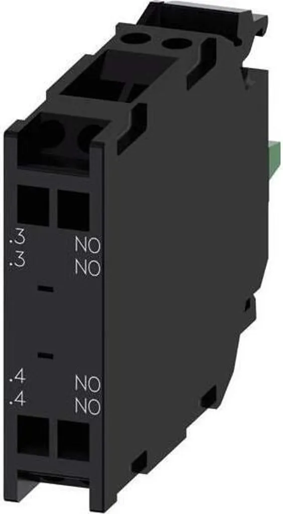 Bloc de contact double Siemens 3SU1400-1 pour commande de machines pro