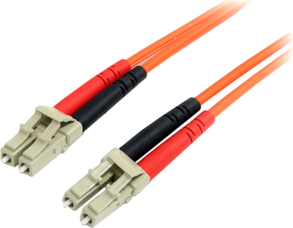 StarTech.com 5m Multimode 62,5/125 Duplex LWL-Patchkabel LC - LC - 2 x LC Stecker Netzwerk - 2 x LC Stecker Netzwerk - Patchkabel - Orange