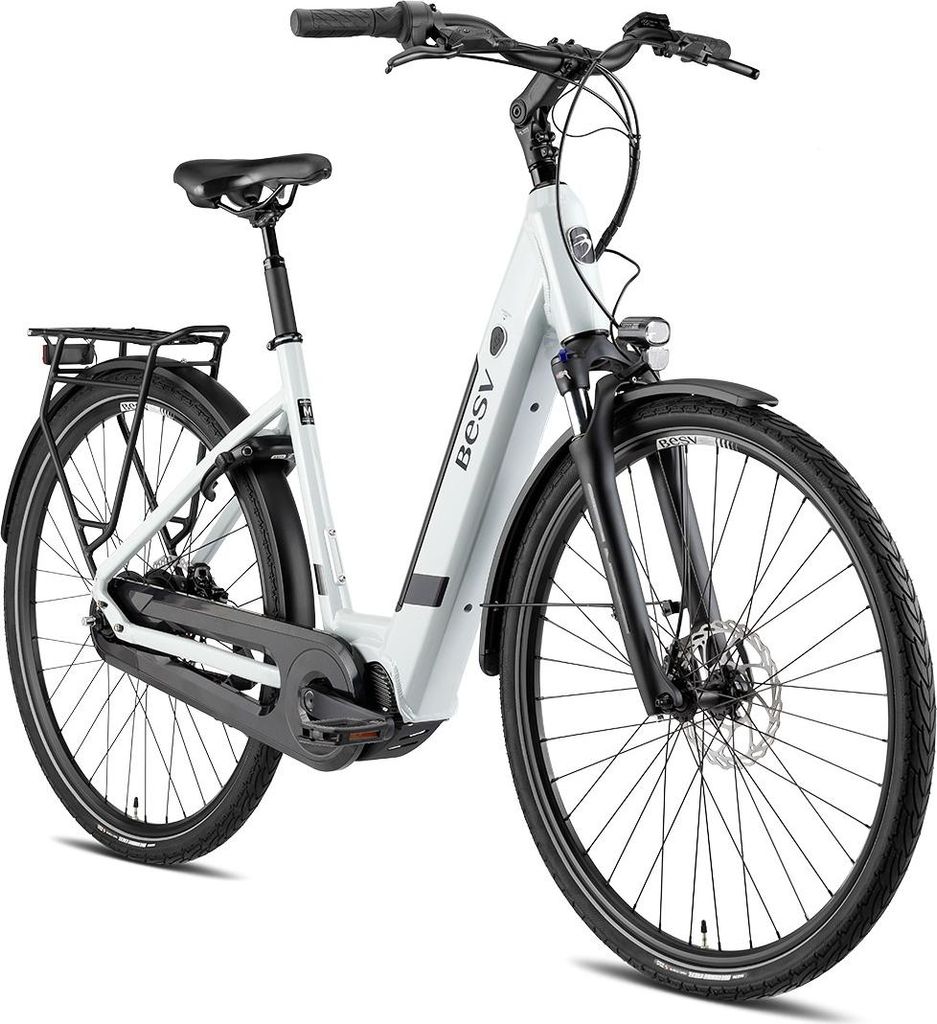 E-Bike CT 2.1 LS 3 Stahlgrau, stufenlose Schaltung, Mittelmotor, Scheibenbremse, 504 Wh Akku, Wave Rahmen