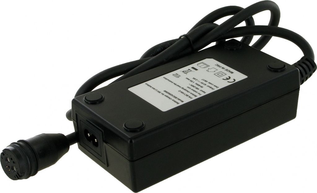 für MAXX Crossmaxx EL Pinion C12, E-Bike Ladegerät 36V 2A