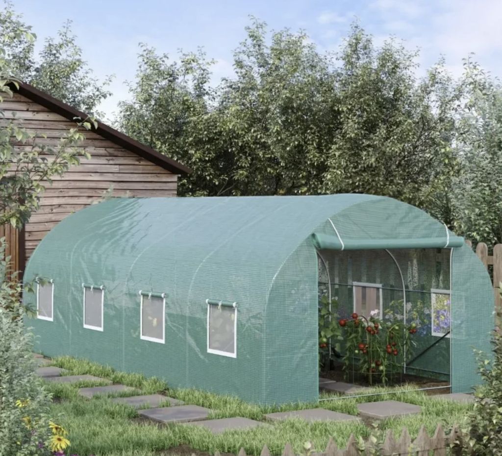 Promo Serre Tunnel 3 X 3 X 2 M - 9 M² chez Super U
