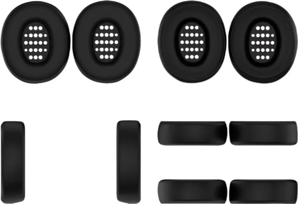 INF Cuscinetti in Silicone per JBL Tune 770NC - Set 2 Pezzi Nero Ricambio