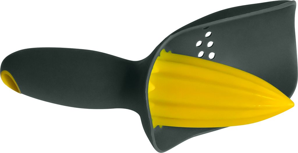 scarlet kitchen | Zitronenpresse »Mano«, manuelle Saftpresse für das leichte Entsaften, für Zitrusfrüchte, Limettenpresse, Orangen, Handentsaf...