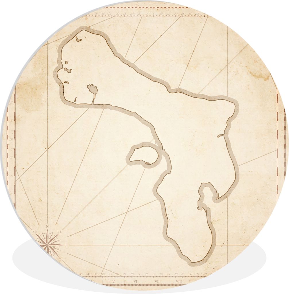 MuchoWow - Schlafzimmer - Bilder - Der Kreis - Kunst für die Wohnung - Plastik - Kunstdruck - Wandbild