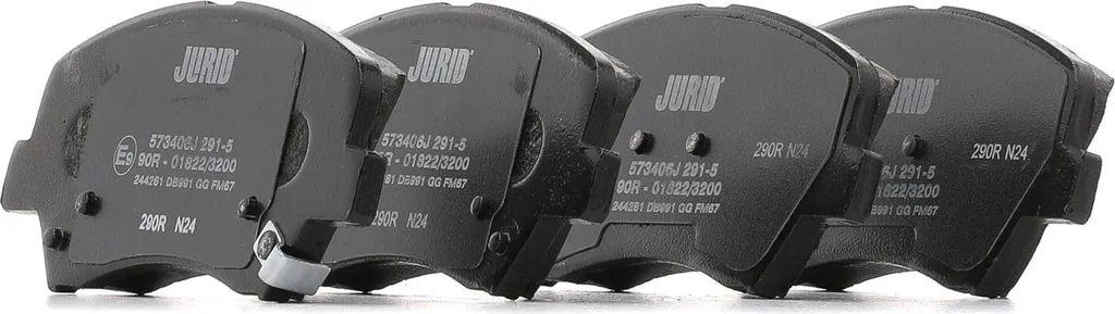 Plaquettes de frein avant JURID 573406J pour HYUNDAI i30 GD - Qualité OE