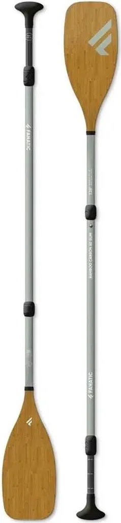 Pagaie de voyage Fanatic Bamboo Carbon Slim pour Stand Up Paddle 170 cm