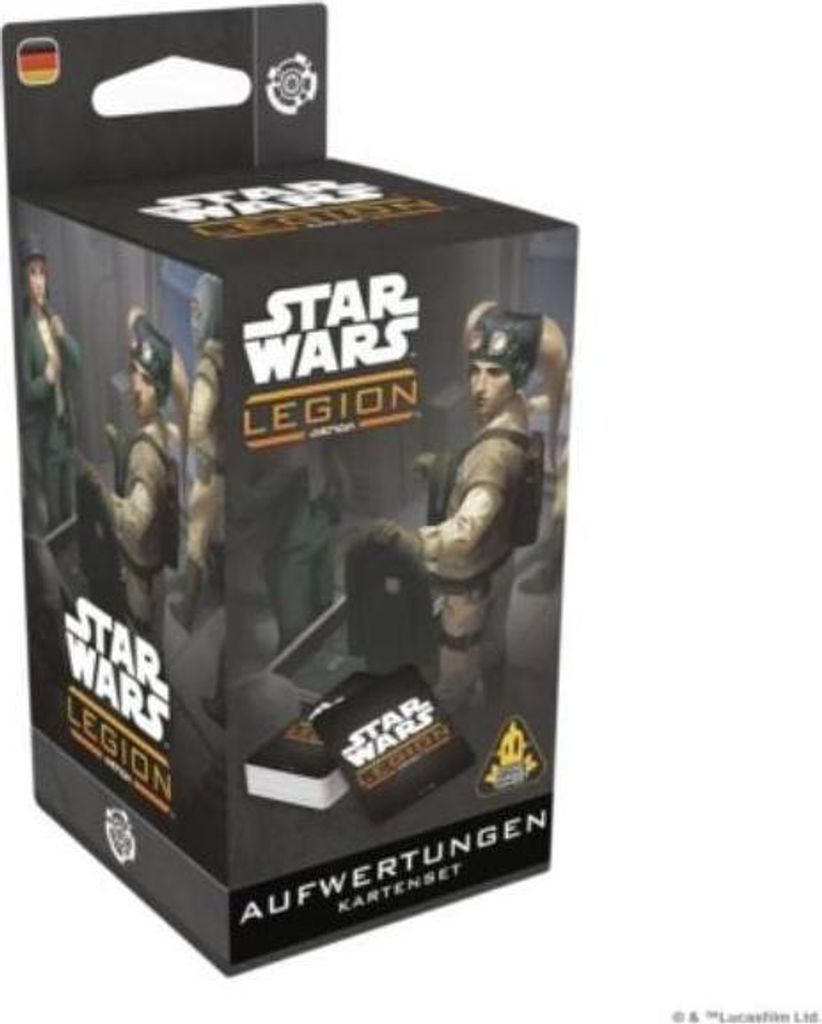 Star Wars: Legion Aufwertungen Kartenset – 193 Karten