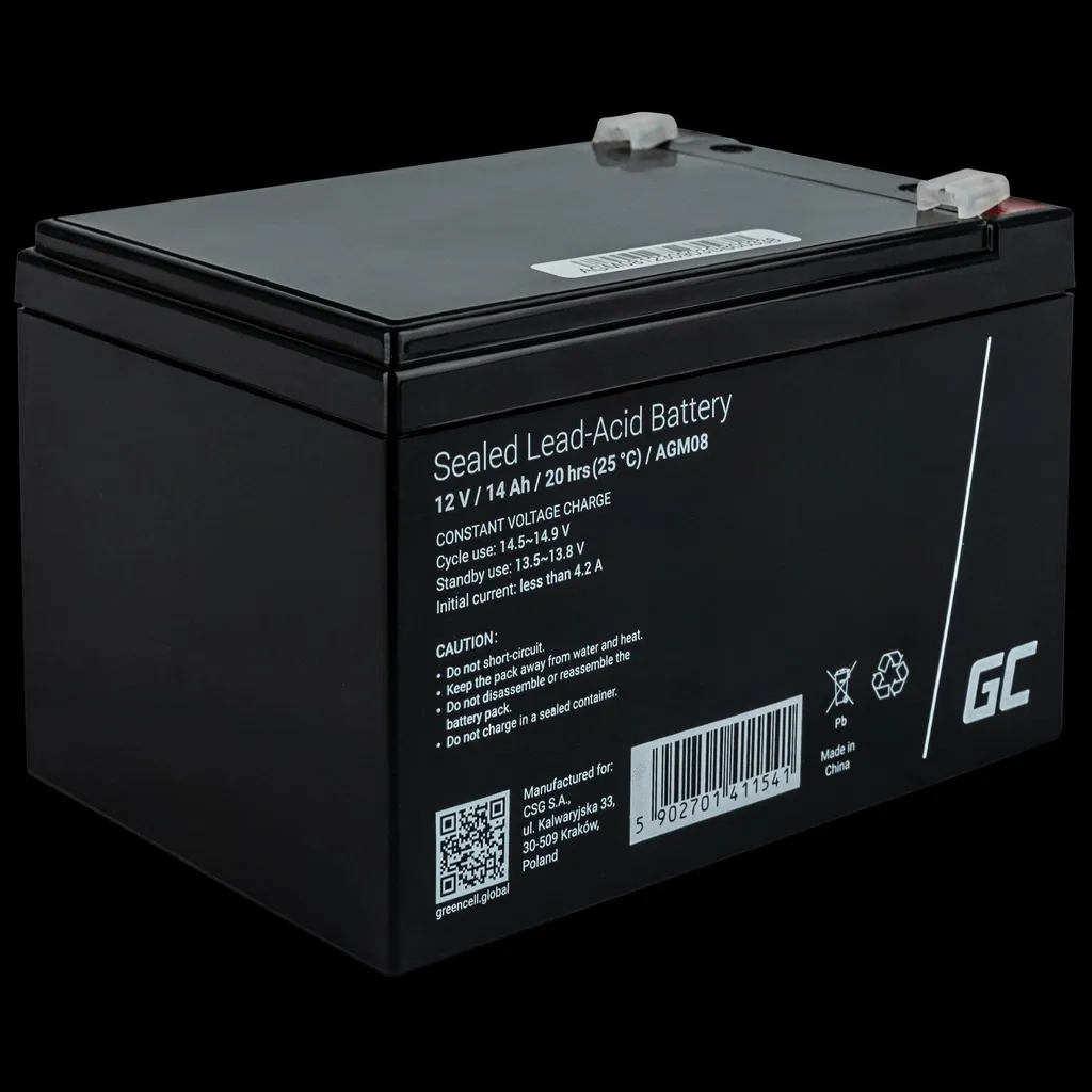 Batterie de remplacement 12V 14Ah pour sono portable DAP NRG-12 Mobile