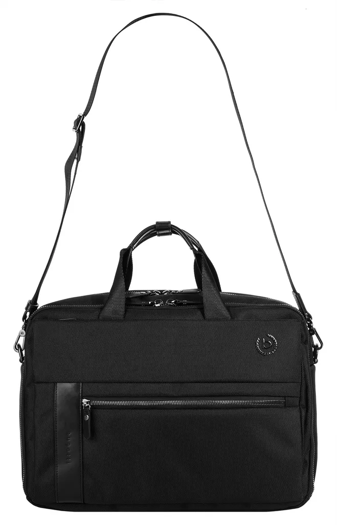 bugatti Nero Serviette Sac Ordinateur Portable 15 Pouces Noir Business - 10