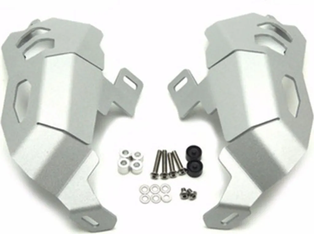 Protezione Testata BMW R1200GS LC R1200RS 13-19 Argento - Paracilindri