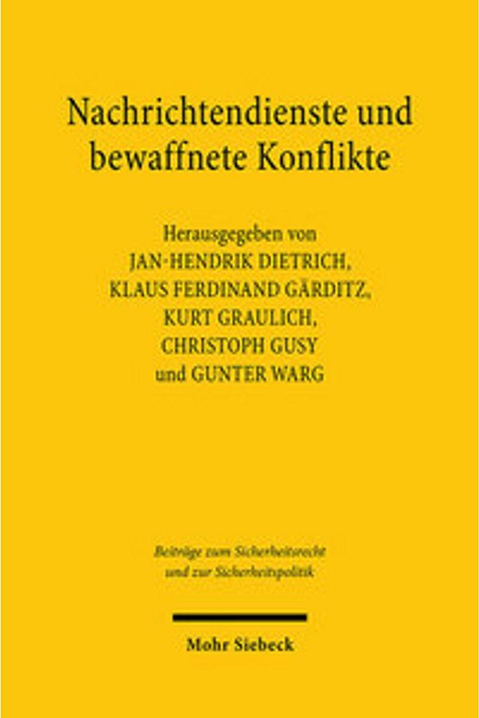 Nachrichtendienste und bewaffnete Konflikte